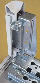 Each enclosure consists of a back, two functional uprights joined to the back, four