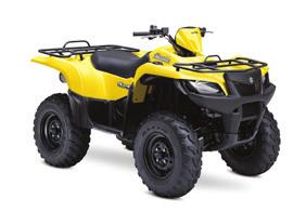 MSRP: $7,999 Boasting the same advanced technology as the extraordinary KingQuad 750AXi, the Suzuki KingQuad 500AXi is engineered to help you cut the work day down to size or conquer the toughest