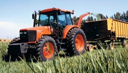 M95X/M105X/M125X M95S/M105S Kubota also offers the M95X/M105X/M125X and the M95S/M105S.