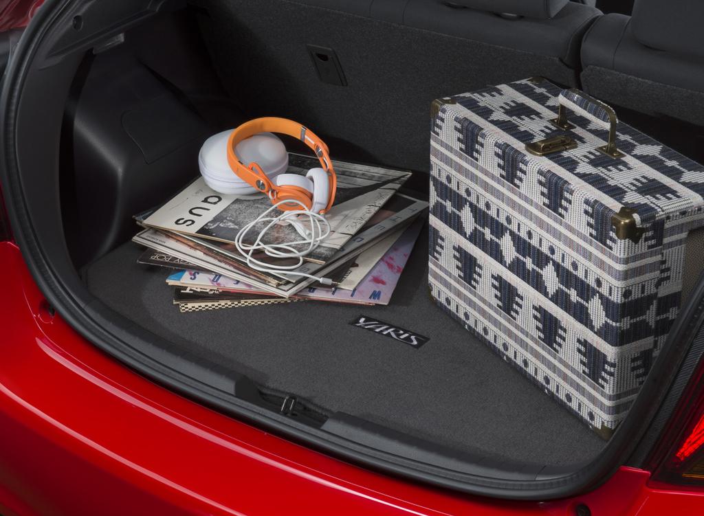 keep them in place Carpet Cargo Mat 3 () The ideal solution for helping keep the Yaris cargo area looking like new.