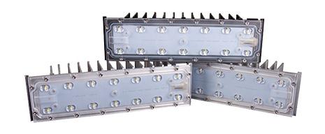 Typical luminaire options are 10, 15, 20, or 25 Watts.