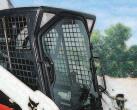 The Bobcat Interlock Control System (BICS ) requires the operator to be seated in the loader with the seat bar in