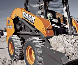 Our new extended line-up of skid steer loaders delivers: More power