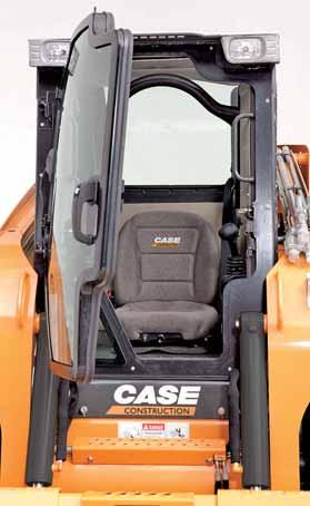 25% WIDER CAB It s not just the range that has expanded: all models benefi t from a cab with up to 25% more internal width, providing greatly improved operator comfort.