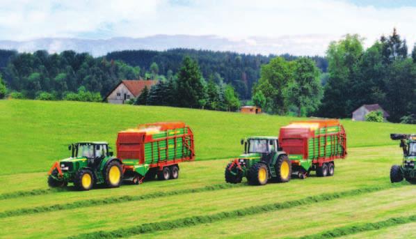 6 Vitesse Vitesse 37 knives The gentle kind of grass harvest High harvesting performance and minimum wear are the special features which distinguish the Strautmann Vitesse forage wagons.