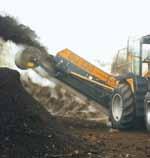 direction of drum Phase : Standard lateral windrow building Phase 3: deflection upwards, extended