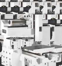 These vertical machining center are projected to be at the highest level in its category. Max. of 2500 kg job can be operated Harmonic table structure for demanding cutting conditions.