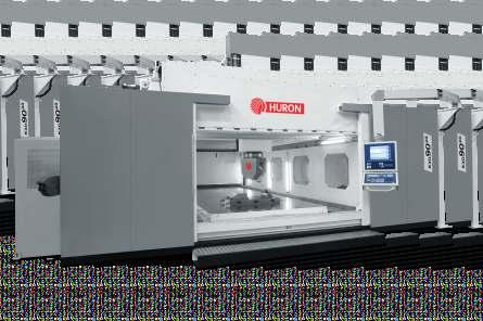 Capable of HSM (High Speed Machining ) with high MRR (Material Removal Rate) A very high static and dynamic rigidity of structures.