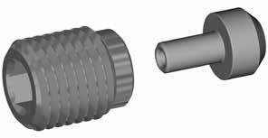 UHP ORIFICE SIZE NOZZLE FLOW, UHP NOZZLE @ SELECTED WORKING PRESSURES 30,000 (2,069 ) 35,000 (2,414 ) 40,000 (2,750 ) in mm gpm lpm gpm lpm gpm lpm 54436 0.007 0.18 0.16 0.61 0.17 0.66 0.19 0.