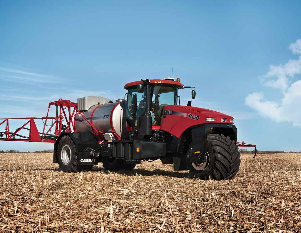 From its large tanks to its big booms, and all the plumbing in between, the 610 Liquid System is designed to help applicators cover a lot of acres in a short window.