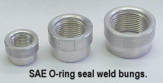 15 Dash 16 AN female weld bung 1 5/16" x 12 thread pn 61125-60016 $ 34.75 Dash 20 AN female weld bung 1 5/8 " x 12 thread pn 61125-60002 $ 39.
