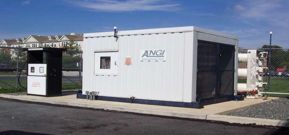 ANGI International Fast Fill Station ANGI Int l of Janesville, WI Ingersoll-Rand Model 20H40NG Air Cooled 4 Stage Reciprocating Compressor 30 hp Electric Motor