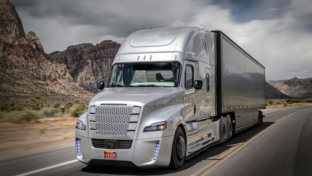 Pioneers of Autonomous Trucks Pioneers of Intelligent Drive First motor manufacturer to demonstrate the feasibility of