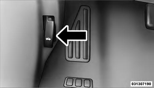 TO OPEN AND CLOSE THE HOOD To open the hood, two latches must be released. 1.