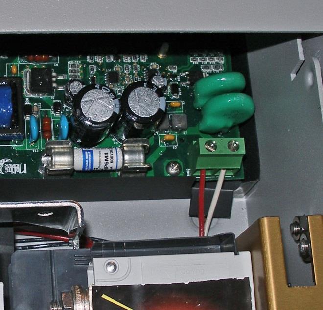 Installing the MNDiscoPSB Power Supply PCB: Continued Step 7: Strip one end on the