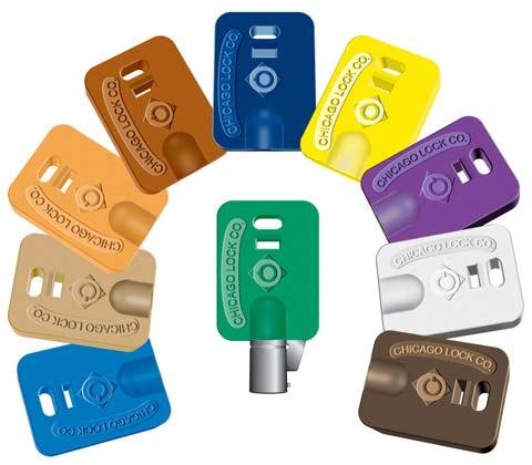 These new Key Handle Covers are made of a durable, strong plastic that press-fit any ACE II key.