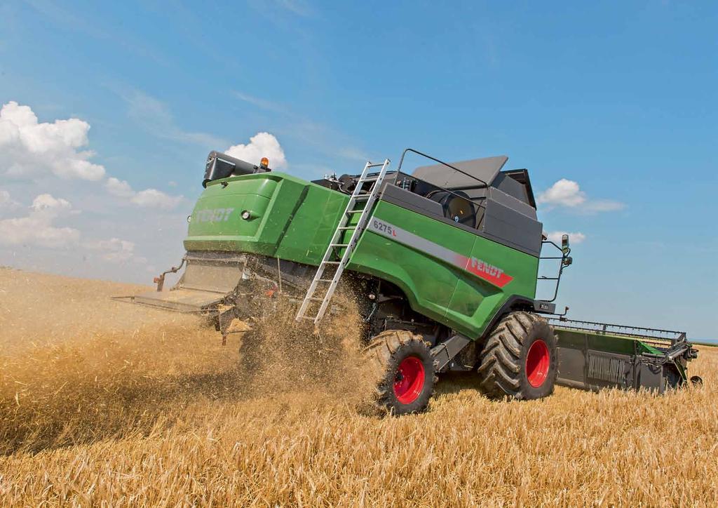 4 Exclusively Fendt 5 Flexible and ergonomic With the L-Series, we give you the opportunity to enter the world of modern threshing technology.