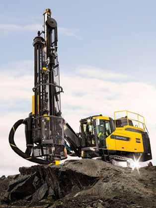 Proven and rugged design ensures you get the job done Versatile and flexible for fast return of investment Cab designed for operator comfort D60 hole range 4 5/16 in 7 in (110 178 mm) D65 hole range