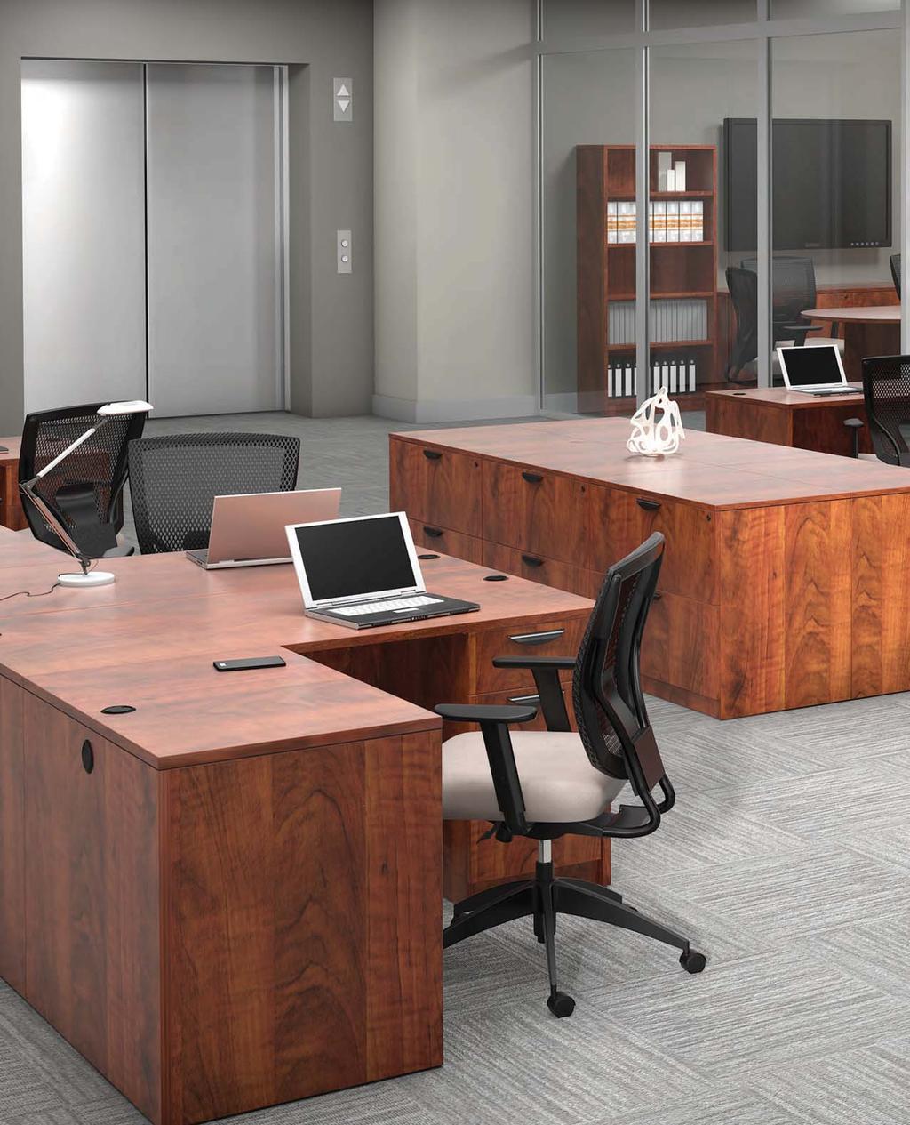 Affordable office furniture desks 888-442-8242 8242 GREENGUARD INDOOR AIR QUALITY CERTIFICATION All Offices To Go Superior Laminate Desking is in compliance with stringent emission guidelines set out