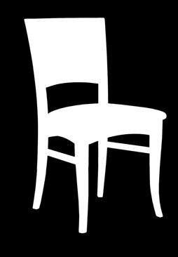 Dining Chair 1009U W: 18 ¼ 46.6 cm.