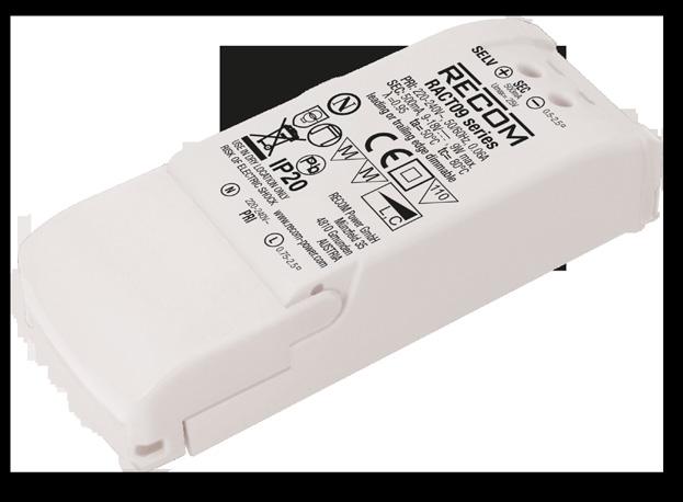 Features TRIAC Dimmable LED Driver Triac dimmable with leading or trailing edge dimmers