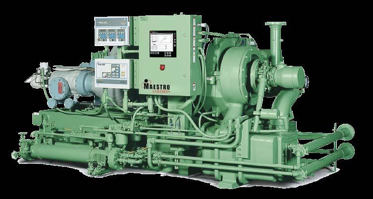 Features and Benefits Simple Installation Compressor, lubrication system, intercoolers,