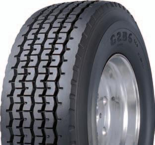 All-Position s Unisteel G286A SS TOUGH SUPER SINGLE FOR ALL WHEEL POSITIONS AND SEVERE SERVICE APPLICATIONS For heavy construction, all-position service Runs cool on the highway, runs tough in