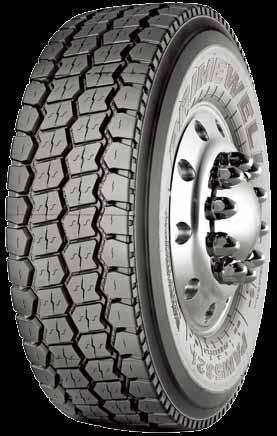 sidewall and minimize impact damage Provide excellent drive force and reduction