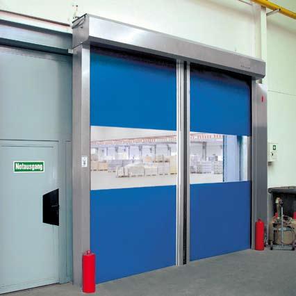 H 3530 Fast horizontal door Opens quickly, crashes virtually excluded Our quickest door for internal applications.