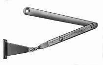 - Friction Hold Open Arm Holds open from 75 180 Easily adjusted by wrench Order as 25-PH9 x finish for arm only Includes: 63-2229 - Main arm and link assembly 61-2303 - Foot assembly 64-0039 - Foot