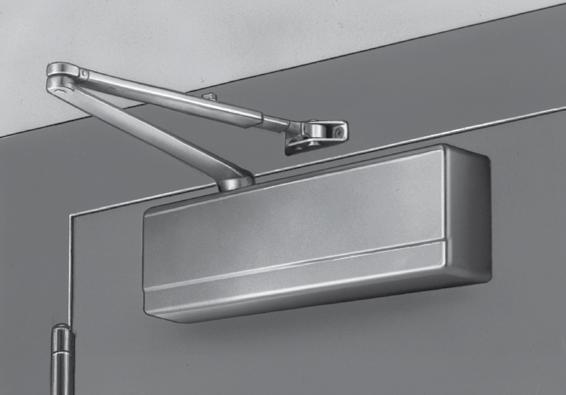 Standard Applications 1431- O Standard Application O ARM SHOWN 7-1/4" to 7-5/8" 3/8" 3-3/8" The standard application of the 1431 door closer is the most common and the most desirable.