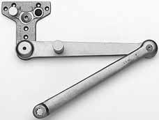 63-2392 - Screw packs SP10 Heavy Duty Security Arm Constructions Handed arm is field-reversible Provides built in stop from 85 to 110 Permits 110 opening maximum Easily installed Permits 85 to 110