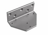 vary depending upon type and make of holder Available with powder coat and plated finishes to match door closer Plates are