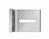 with 1-1/4" long screws Miscellaneous Accessories 281 J Cover Plate Can be used to improve appearance when narrow door rail permits