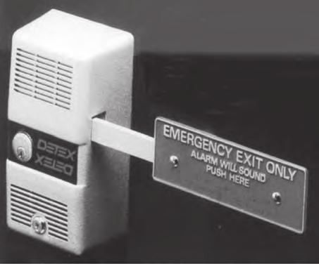 Call, Toll Free Exit Alarms Exit Control Lock ECL-230D Standard type with outside key control capability. Rim cylinders not included. 9 volt internal battery.