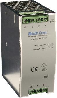 PS Series - Metal Case Features: Universal AC input / Full range Single phase or Three phase Built in active PFC function Protections: Short circuit / Overload / Overvoltage / Over temperature
