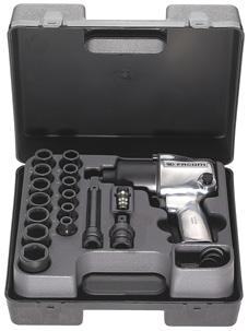 14 Air tools 1/2" impact wrench Power tools NS.1010 Speed controller. ive-position pressure adjustment knob. irection reversal knob. ouble-hammer mechanism. ree speed : 8,000 rpm.