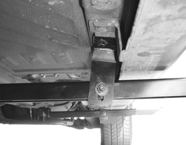 (2) 8mm Lock Washers (Fig 6) Driver/left front Support Bracket
