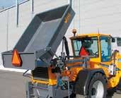 HYDRAULICS The machine's versatile and powerful operating hydraulics enable to use a wide range of optional s.