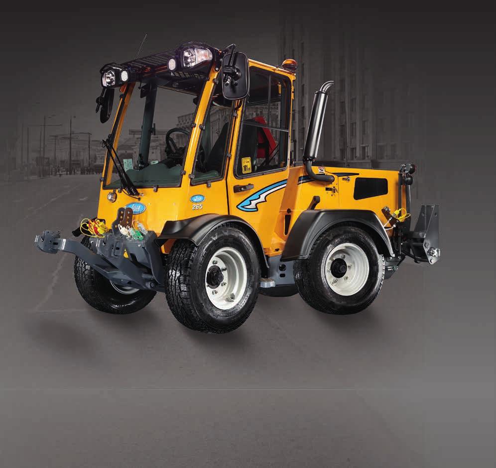 WILLE 265 Wille 265 is agile and robust. Its minimum width is 1,200 mm and minimum height 1,990 mm.