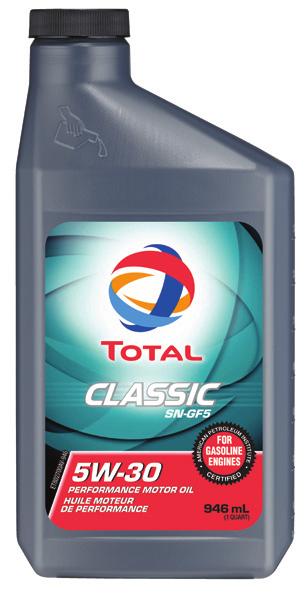 The QUARTZ Innovation (continued) TOTAL QUARTZ 9000 ENERGY 0W-30 ONLY Total Quartz 9000 Energy offers a full range of superior quality motor oils for light-duty gas and diesel vehicles.