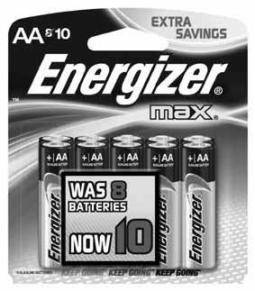 AA Batteries #INRUB21E 6.