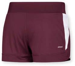 with internal drawcord for comfortable fit Heat transfer  logo Inseam: