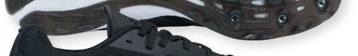 outsole for traction Virtually seamless upper with a treated