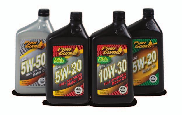 AUTOMOTIVE INDUSTRY PCMO (Passenger Car Motor Oil) Available sizes: 32oz, 1 gallon, 5 gallon pail, 55 gallon drum, 275 gallon tote, and bulk PURE GUARD Non-Detergent Motor Oil is a non-detergent