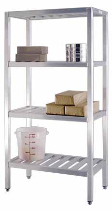All Welded Shelving - T-Bar Series Model Size Ship List No. D-H-L Lbs.
