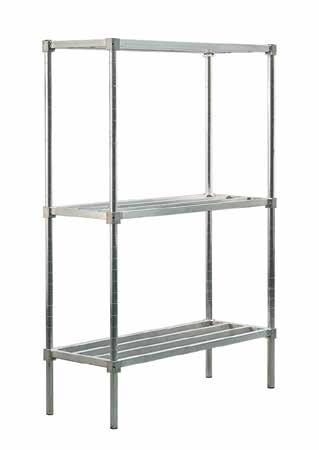 Adjust-A-Shelf Shelving - H.D. Series With weight capacities at one ton (2000#) per shelf, these units will hold almost anything! Built To Organize Large, Heavy Loads.