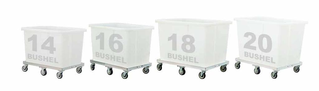 Bulk Cart Frame & Tubs Model Size Ship No. W-H-D Lbs. Price a. b. c. d. e. ***** All Items Are Sold Separately ***** 2¼ Bushel 16.