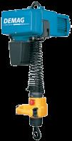 Demag hoists for every application Demag hoist units are available with a wide range of load capacities, hoist speeds and features.