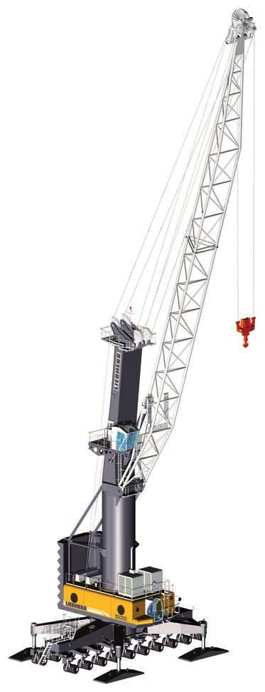 2 Structure Overview Liebherr mobile harbour cranes use the most advanced design, engineering and production technology and consist of the following main constructional groups: Optimized boom lengths